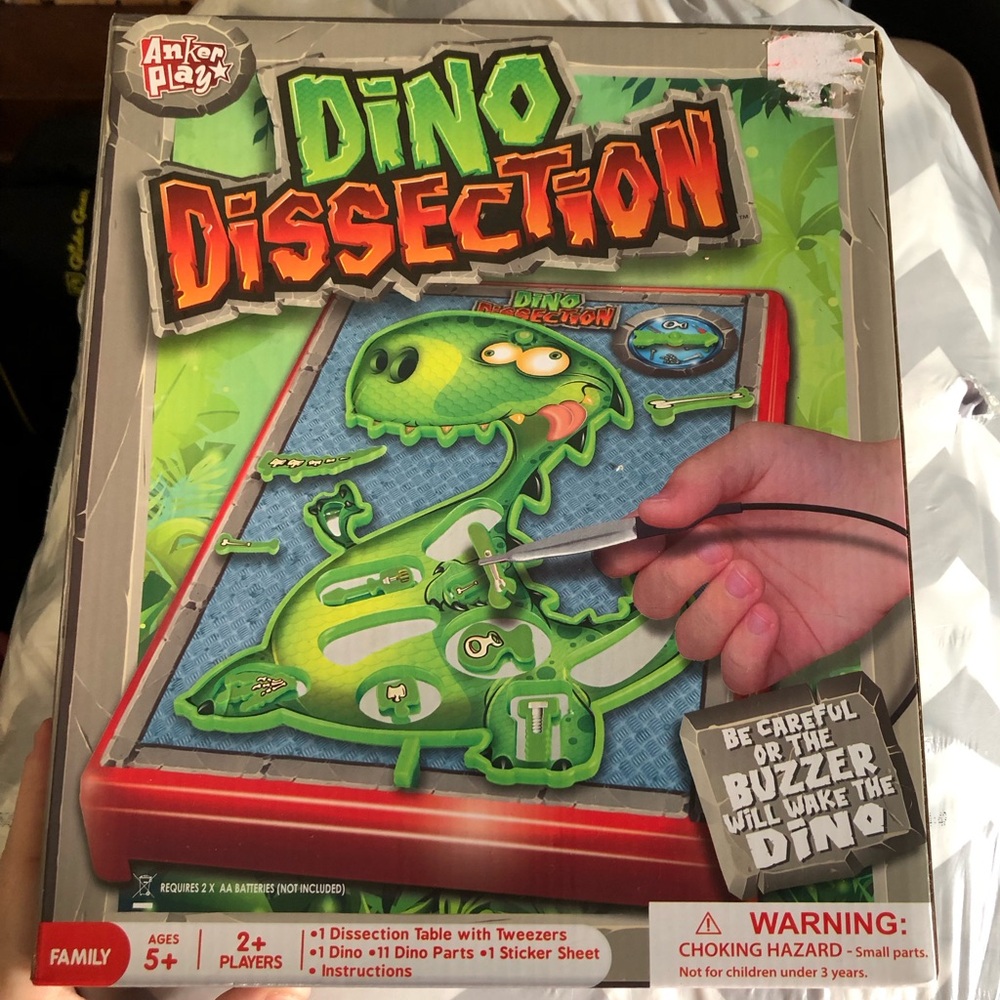 NEW Dino Dissection Buzzer Board Play Toy Learning Educational Game